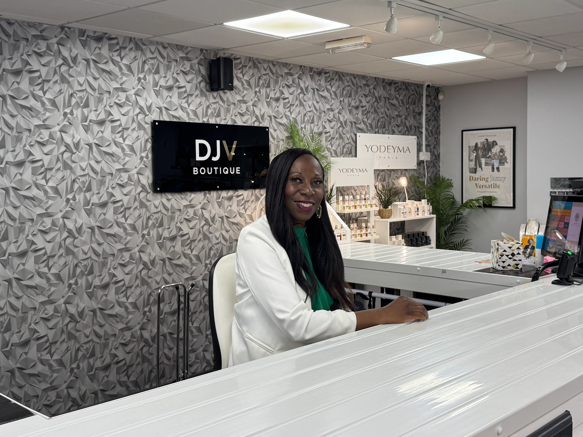 Mandy Errington, owner of DJV Boutique in Ipswich